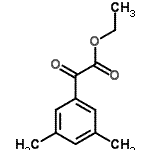 结构式 CAS# 100117-62-2, 乙基(3,5-二甲基苯基)(氧代)乙酸酯
