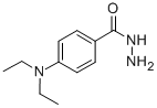 结构式 CAS# 100139-54-6, 4-(二乙基氨基)-苯甲酰肼