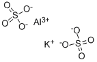 structure of CAS# 10043-67-1, Aluminum Potassium Sulfate;Alaun;Alum Potassium;Alum, N.F.
