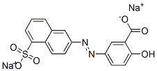 CAS#: 10114-96-2， 2-Hydroxy-5-[(5-Sulfo-2-Naphthalenyl)Azo]Benzoic Acid Disodium Salt