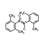 结构式 CAS# 101225-69-8, (E)-1,2-二(2,6-二甲基苯基)二氮烯1,2-二氧化物