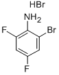 structure of CAS# 101471-20-9, 2-Bromo-4,6-Difluoro-Benzenamine Hydrobromide (1:1);2-BROMO-4,6-DIFLUOROANILINE HYDROBROMIDE