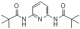 结构式 CAS# 101630-94-8, N,N'-2,6-吡啶二基二(2,2-二甲基丙酰胺)