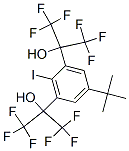 CAS#: 101697-28-3， 4-Tert-Butyl-2,6-Bis(1-Hydroxy-1-(Trifluoromethyl)-2,2,2-Trifluoroethyl)Iodobenzene
