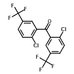 CAS#: 101855-91-8， Bis[2-Chloro-5-(Trifluoromethyl)Phenyl]Methanone