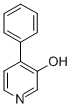 结构式 CAS# 101925-26-2, 3-羟基-4-苯基吡啶