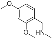 structure of CAS# 102503-23-1, N-(2,4-Dimethoxybenzyl)-N-Methylamine;(2,4-Dimethoxyphenyl)Methyl-Methyl-Ammonium;(2,4-Dimethoxyphenyl)Methyl-Methylammonium;(2,4-Dimethoxybenzyl)-Methyl-Ammonium