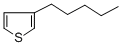 structure of CAS# 102871-31-8, 3-Pentyl-Thiophene;3-N-PENTYLTHIOPHENE;3-Pentylthiophene