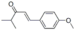 structure of CAS# 103-13-9, (Z)-1-(4-Methoxyphenyl)-4-Methylpent-1-En-3-One;(Z)-1-(4-Methoxyphenyl)-4-Methyl-Pent-1-En-3-One;1-(4-Methoxyphenyl)-4-Methyl-1-Penten-3-One;1-Penten-3-One, 1-(4-Methoxyphenyl)-4-Methyl-