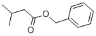 structure of CAS# 103-38-8, Phenylmethyl 3-Methylbutanoate;3-Methylbutanoic Acid Phenylmethyl Ester;3-Methylbutyric Acid Benzyl Ester;Benzyl 3-Methylbutanoate