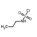 结构式 CAS# 10305-42-7, 丙基氨磺酰氯化物
