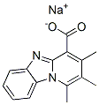 CAS#: 10326-86-0， Sodium 1,2,3-Trimethylpyrido[1,2-a]Benzimidazole-4-Carboxylate