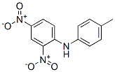 结构式 CAS# 1033-01-8, N-(4-甲基苯基)-2,4-二硝基苯胺