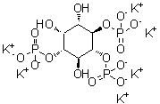 structure of CAS# 103476-24-0, D-Myo-Inositol 1,4,5-Tris(Dihydrogen Phosphate) Hexapotassium Salt;D-MYO-INOSITOL-1-PHOSPHATE HEXAPOTASSIUM SALT;D-INS 1,4,5-TRISPHOSPHATE HEXAPOTASSIUM SALT;D-MYO-INOSITOL-1,4,5-TRISPHOSPHATE 6K
