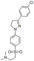 CAS#: 10357-99-0， 2-[4-[3-(4-Chlorophenyl)-4,5-Dihydropyrazol-1-Yl]Phenyl]Sulfonyl-N,N-Dimethylethanamine