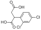 结构式 CAS# 103754-45-6, 2-(2,4-二氯苯基)-丁二酸