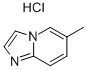 structure of CAS# 10518-61-3, 6-Methylimidazo[1,2-a]Pyridine Hydrochloride;6-Methylimidazo[1,2-A]Pyridine Hydrochloride