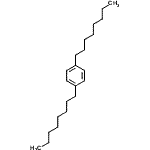 structure of CAS# 10541-38-5, 1,4-Dioctylbenzene;1,4-Dioctylbenzene;637076_ALDRICH
