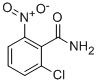 结构式 CAS# 107485-64-3, 2-氯-6-硝基-苯甲酰胺