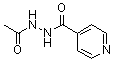 structure of CAS# 1078-38-2, 4-Pyridinecarboxylicacid 2-Acetylhydrazide;N'-Acetyl-4-Pyridinecarbohydrazide;N'-Acetylisonicotinohydrazide;N'-Ethanoylpyridine-4-Carbohydrazide