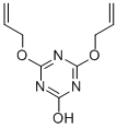 结构式 CAS# 1081-69-2, 4,6-二(2-丙烯-1-基氧基)-1,3,5-三嗪-2(1H)-酮