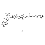structure of CAS# 108321-26-2, 9-[5-O-[Hydroxy[[Hydroxy[3-Hydroxy-2,2-Dimethyl-4-Oxo-4-[[3-Oxo-3-[[2-[(2-Phenylacetyl)Thio]Ethyl]Amino]Propyl]Amino]Butoxy]Phosphinyl]Oxy]Phosphinyl]-3-O-Phosphonopentofuranosyl]-9H-Purin-6-Amine Lithium Salt (1:1);phenyl acetyl Coa;Phenylacetyl coenzyme A lithium salt;Phenylacetyl coenzyme- A lithium salt