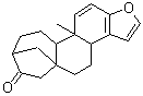 structure of CAS# 108664-99-9, 12-Methyl-8-Oxapentacyclo[14.2.1.0<Sup>1,13</Sup>.0<Sup>4,12</Sup>.0<Sup>5,9</Sup>]Nonadeca-5(9),6,10-Trien-17-One;16-Oxokahweol;O5007_SIGMA