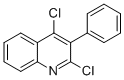 structure of CAS# 108832-15-1, 2,4-Dichloro-3-Phenyl-Quinoline;2,4-Dichloro-3-Phenyl-Quinoline;Zinc00157941;Btb 10856