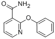结构式 CAS# 111950-69-7, 2-苯氧基-3-吡啶甲酰胺
