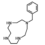 structure of CAS# 112193-83-6, 1-Benzyl-1,4,7,10-Tetraazacyclododecane;1-Benzyl-1,4,7,10-tetraazacyclododecane;1-Benzylcyclen