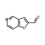 structure of CAS# 112372-07-3, Furo[3,2-c]Pyridine-2-Carbaldehyde;2-Formylfuro[3,2-c]pyridine;MFCD15143903