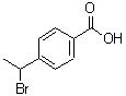 结构式 CAS# 113023-73-7, 4-(1-溴乙基)苯甲酸