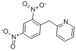 structure of CAS# 1151-97-9, 2-[(2,4-Dinitrophenyl)Methyl]-Pyridine;2-(2,4-Dinitrobenzyl)Pyridine;Pyridine, 2-(2,4-Dinitrobenzyl)-;Ac-907/25014302