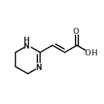 CAS#: 116162-28-8， (2E)-3-(1,4,5,6-Tetrahydro-2-Pyrimidinyl)Acrylic Acid
