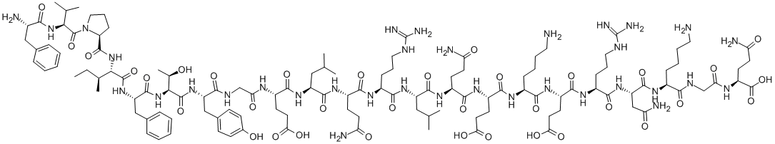 结构式 CAS# 116283-54-6, 脱氧核糖核酸, (猪克隆均苯四甲酸根胃动素[亮氨酰13]-指定)