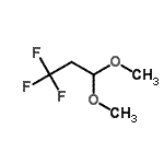 结构式 CAS# 116586-94-8, 1,1,1-三氟-3,3-二甲氧基丙烷