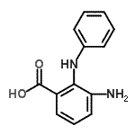 CAS#: 116702-63-7， 3-Amino-2-Anilinobenzoic Acid