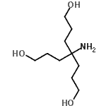 structure of CAS# 116747-79-6, 4-Amino-4-(3-Hydroxypropyl)-1,7-Heptanediol;4-Amino-4-(3-hydroxypropyl)-1,7-heptanediol;Bis-homo(tris);Bis-Homotris