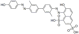 CAS#: 117-32-8， (8Z)-8-[[2-Methyl-4-[3-Methyl-4-[2-(4-Oxo-1-Cyclohexa-2,5-Dienylidene)Hydrazinyl]Phenyl]Phenyl]Hydrazinylidene]-7-Oxonaphthalene-1,3-Disulfonic Acid