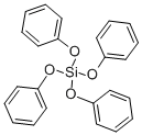 structure of CAS# 1174-72-7, Tetrakis(Phenoxy)Silane;Nsc 252166;Tetraphenyl Orthosilicate