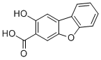 structure of CAS# 118-36-5, 2-Hydroxydibenzofuran-3-Carboxylic Acid;2-Hydroxy-3-Dibenzofurancarboxylic Acid;2-Hydroxy-3-Dibenzofuran Carboxylic Acid;Aids-211056