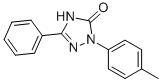 structure of CAS# 118946-50-2, 2,4-Dihydro-2-(4-Methylphenyl)-5-Phenyl-3H-1,2,4-Triazol-3-One;1,2-Dihydro-2-(4-Methylphenyl)-5-Phenyl-3H-1,2,4-Triazol-3-One;1,2-Dihydro-2-(4-Methylphenyl)-5-Phenyl-3H-1,2,4-