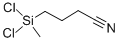 structure of CAS# 1190-16-5, 4-(Dichloromethylsilyl)-Butanenitrile;4-(Dichloro-Methyl-Silyl)Butanenitrile;4-(Dichloro-Methyl-Silyl)Butyronitrile;Dichloro(3-Cyanopropyl)Methylsilane