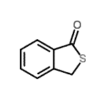 structure of CAS# 1194-57-6, 2-Benzothiophen-1(3H)-One;3-hydrobenzo[c]thiophen-1-one;MFCD00232245;AE-641/25069001