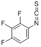 structure of CAS# 119474-40-7, 1,2,3-Trifluoro-4-Isothiocyanato-Benzene;Benzene, 1,2,3-Trifluoro-4-Isothiocyanato- (9CI);2,3,4-TRIFLUOROPHENYL ISOTHIOCYANATE, 97;2,3,4-TRIFLUOROPHENYL ISOTHIOCYANATE