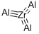 structure of CAS# 12004-83-0, Zirconium Aluminide;Aluminium, Compound With Zirconium (3:1);Aluminum, Compd. With Zirconium (3:1)