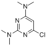 structure of CAS# 1202-22-8, 6-Chloro-N2,N2,N4,N4-Tetramethyl-2,4-Pyrimidinediamine;6-Chloro-N,N,N',N'-Tetramethyl-Pyrimidine-2,4-Diamine;(6-Chloro-2-Dimethylamino-Pyrimidin-4-Yl)-Dimethyl-Amine;Am-900/25104057