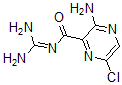 结构式 CAS# 1203-87-8, 3-氨基-6-氯-N-(二氨基亚甲基)吡嗪-2-甲酰胺