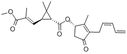 CAS#: 121-29-9， (1R,3R)-3-[(1E)-3-Methoxy-2-Methyl-3-Oxo-1-Propen-1-Yl]-2,2-Dimethyl-Cyclopropanecarboxylicacid (1S)-2-Methyl-4-Oxo-3-(2Z)-2,4-Pentadien-1-Yl-2-Cyclopenten-1-Yl Ester
