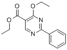 结构式 CAS# 122773-99-3, 4-乙氧基-2-苯基-5-嘧啶羧酸乙酯